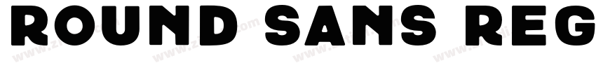 Round sans Regular字体转换